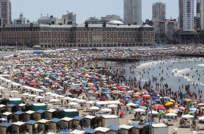 Mar del Plata: Durante enero 1.391.073 turistas vacacionaron en la ciudad