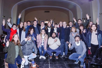 La Plata: Tolosa Paz encabezó una cumbre del PJ local en el Teatro Luz y Fuerza