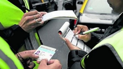 Provincia aumentó las multas de tránsito y llegarán hasta $157 mil pesos