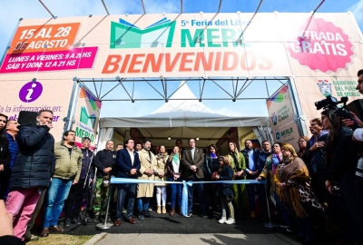 Merlo: Con gran concurencia se inauguró la 5ta Feria del Libro