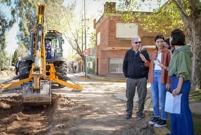 Quilmes: Continúa la obra hidráulica de Hipólito Yrigoyen y Primera Junta