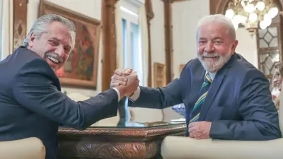 Alberto Fernández felicitó a Lula por el triunfo en el balotaje