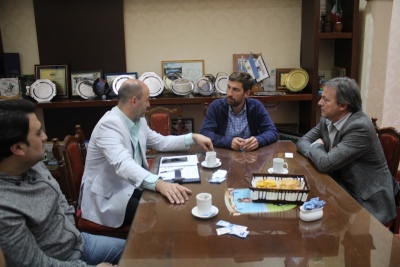 Mercedes: Ustarroz recibió a equipos técnicos de la Universidad Tecnológica Nacional