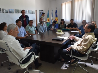 Berisso: Cagliardi se reunió con la Mesa Nacional de Organizaciones que trabajan en Adicciones