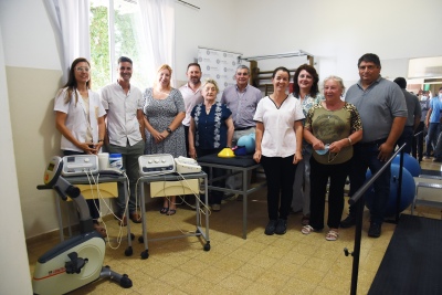 Lincoln: Inauguran el nuevo gimnasio de rehabilitación para el geriátrico del Hospital Municipal