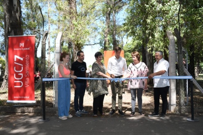 Morón: Inauguran la ampliación de la Plaza Gattinoni de Villa Sarmiento