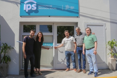 San Andrés de Giles: El IPS inauguró el primer Centro de Atención Previsional en la ciudad