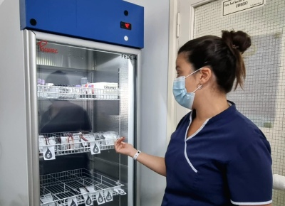 Azul:  Adquirieron nuevo equipamiento en el servicio de Hemoterapia del Hospital Pintos