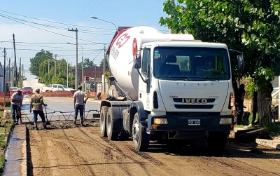 Tandil: Avanzan las nuevas obras de pavimentación e infraestructura vial en distintas zonas de la ciudad