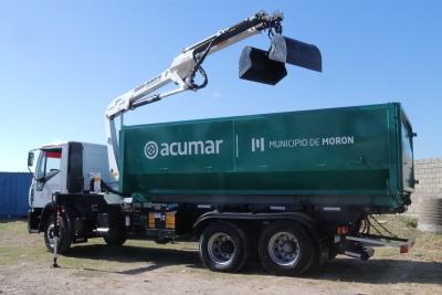 Morón: El municipio sumó nuevo equipamiento para la gestión de residuos urbanos