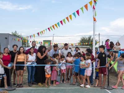Mercedes: El municipio inauguró una plaza en el barrio Peñaloza