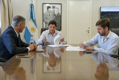 Mercedes: El Municipio firma un convenio para más intervenciones junto a Trenes Argentinos