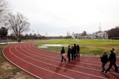 UNLP: El Campo de Deportes cuenta con una renovada pista de atletismo