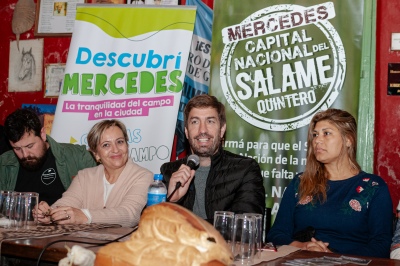 Mercedes: Presentan la 48º Fiesta Nacional del Salame Quintero