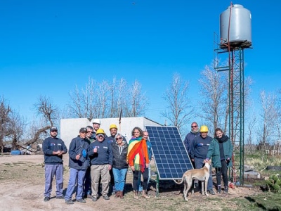 Rauch: Hogares de Villa Burgos tendrán acceso al agua potable a través de energía solar