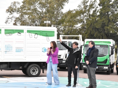 Berisso: El municipio recibió un camión para recolección de materiales reciclables