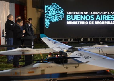 La Provincia presentó los nuevos drones que fortalecerán la seguridad en zonas rurales