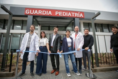 Quilmes: Inauguraron la renovación de la guardia del Hospital Oller de Solano