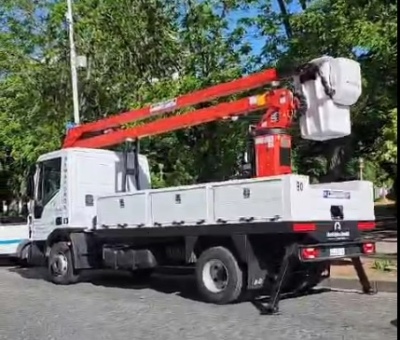 Tandil: El municipio incorporó un nuevo camión hidroelevador