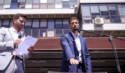 Lanús: Julián Álvarez juró como nuevo intendente municipal