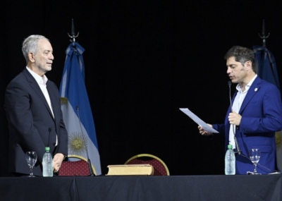 La Plata: Kicillof participó de la asunción de Julio Alak como intendente de la ciudad