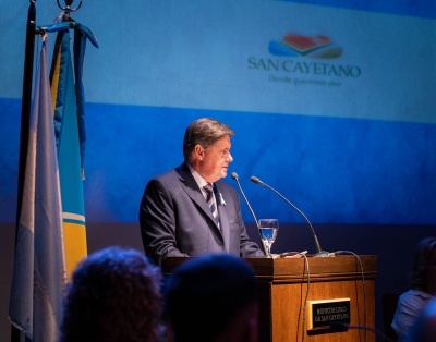 San Cayetano: Miguel Gargaglione asumió un nuevo período como intendente
