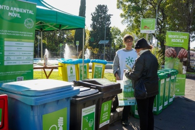Vicente López: Durante el 2023 se recolectó más de 4 millones kg de residuos reciclables