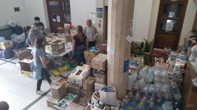 La UNS coordina la campaña de donaciones a los afectados por el temporal