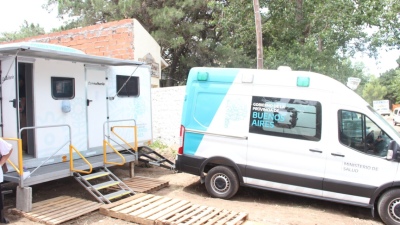Monte Hermoso: Comenzó a funcionar  la Unidad Móvil de Salud Comunitaria PBA en Sauce Grande