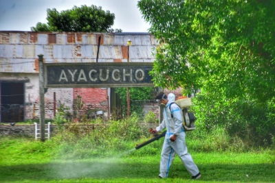Ayacucho: El Municipio realiza nuevos operativos de fumigación