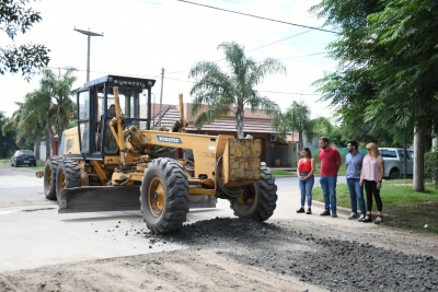 Chivilcoy: Avanzan los trabajos en Moquehuá en el marco del Plan Integral de Obras
