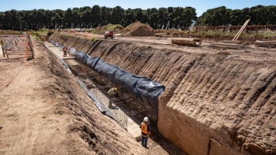 Mar del Plata: Avanzan las obras para la ampliación del Parque Industrial