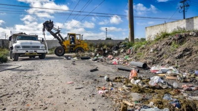 Mar del Plata: En el primer trimestre se retiraron más de 7500 toneladas de residuos de microbasurales
