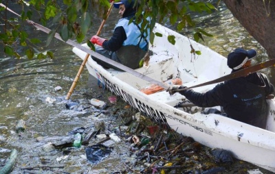 Escobar: Comenzaron los trabajos de limpieza "profunda" del arroyo Escobar