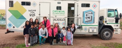 Saladillo: El CAPS Móvil visitó la Escuela N° 12 de Reynoso