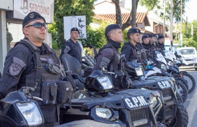 Villa Gesell: Suman personal policial para reforzar la seguridad en la ciudad