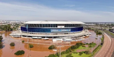 La Conmebol postergó el partido entre Estudiantes y Gremio por las inundaciones en el sur de Brasil
