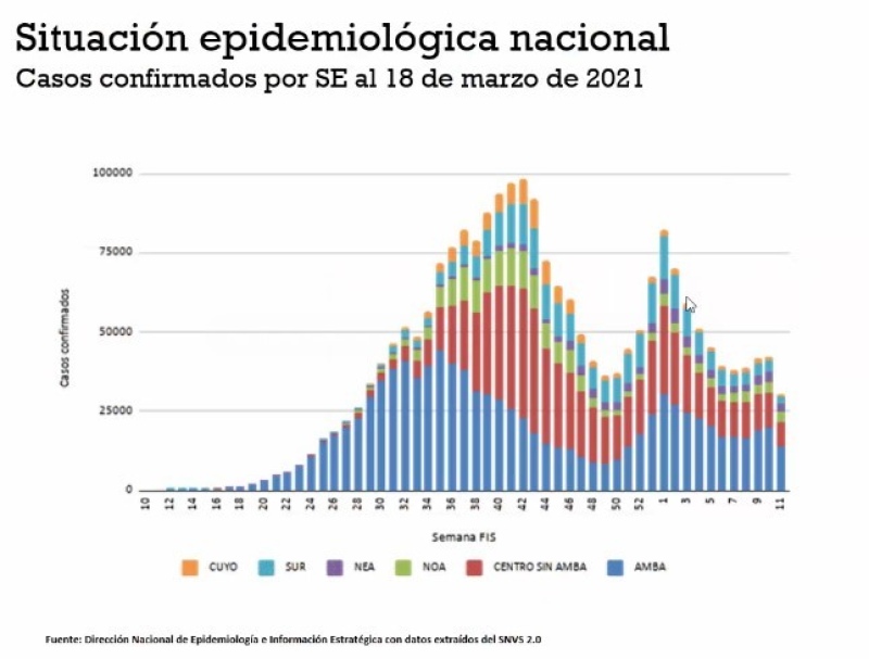 COVID-19: situación epidemiológica a un año de la pandemia. Vacunas y vacunación.
