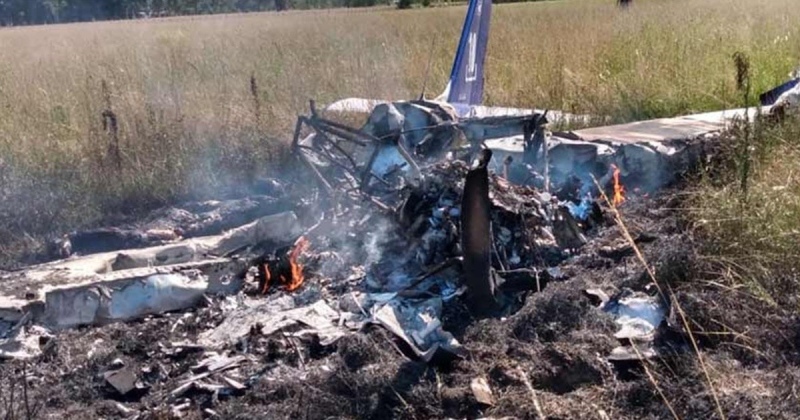 Tragedia en el Aeroclub de Cañuelas: Un alumno y su profesor murieron calcinados tras caer aeronave