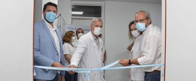 Se inauguró el sector de radiología y mamografía en el  Hospital de Berisso