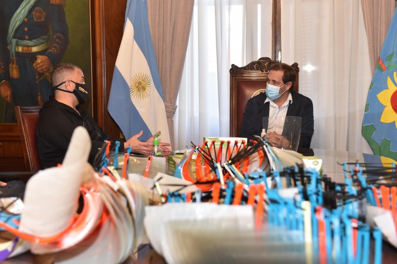 La Plata: El Municipio recibió una donación de insumos médicos por parte de la Fundación Argentina Social