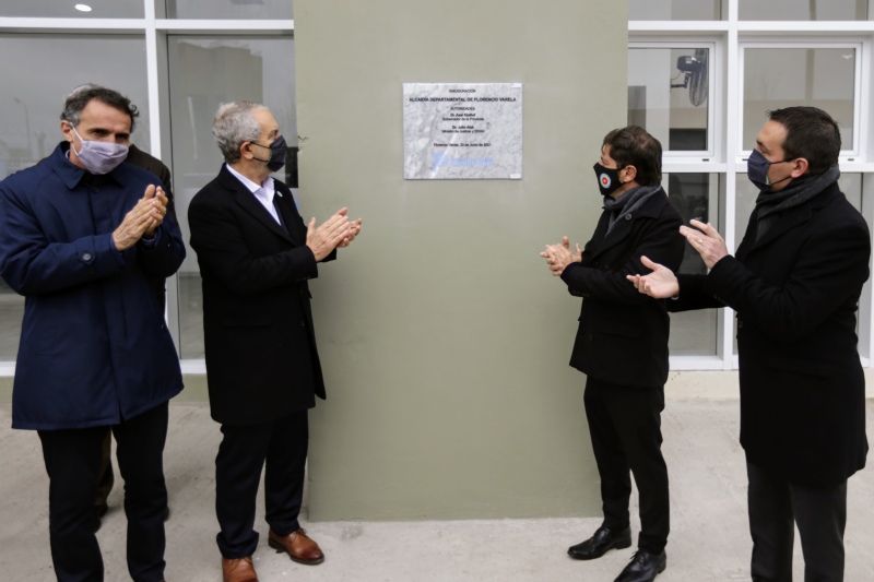 Florencio Varela: Inauguraron una nueva alcaidía y dos hospitales modulares en el Complejo Penitenciario