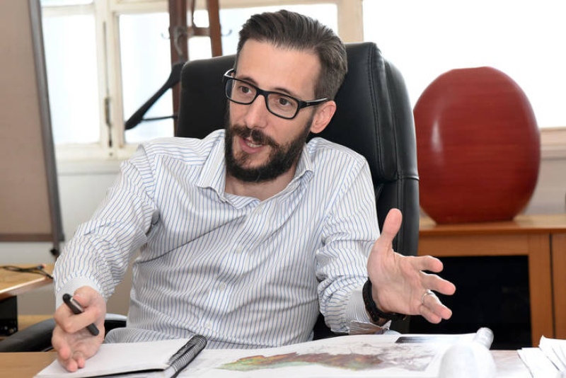 Agustín Simone: “No hacemos obra pública con sentido electoral”