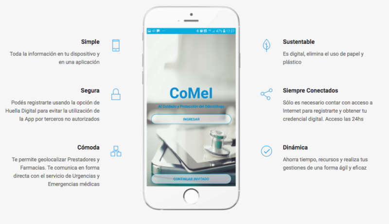 CoMeI MOVIL: Una app para los odontólogos bonaerenses