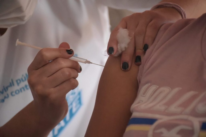 La Plata: puesto para vacunación libre