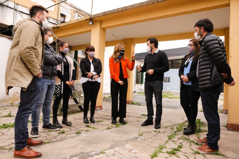 Tolosa Paz visitó un ex centro clandestino de detención
