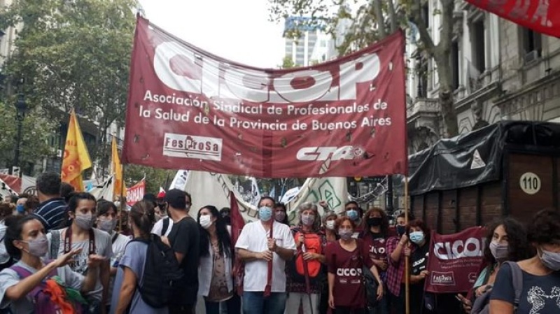El Gobierno de la provincia de Buenos Aires recibió a los médicos miembros de CICOP 