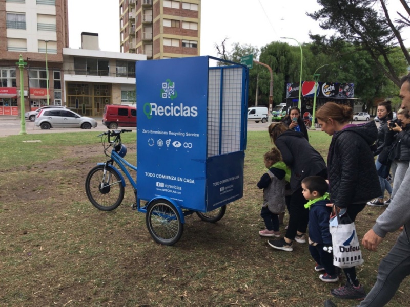 En Bahía Blanca se puso en marcha un delivery de basura