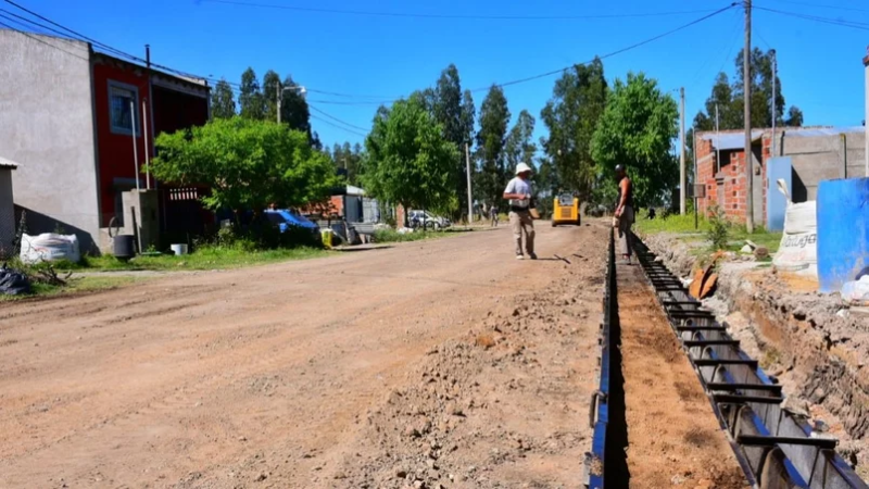 Ayacucho: Construyen más de 5.000 metros de cordón cuneta