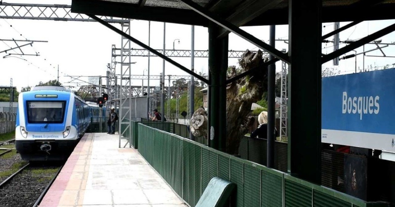 Tren Roca: El ramal Bosques vía Quilmes estará limitado por obras durante el domingo